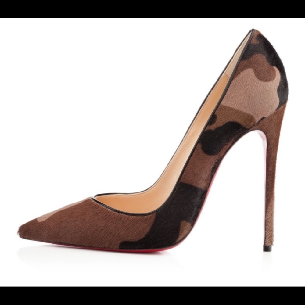 Christian Louboutin So Kate 120mm Army Camo Pumps